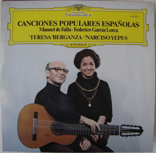 Canciones Populares Espanolas F Garcia Lorca MINT - Picture 1 of 4