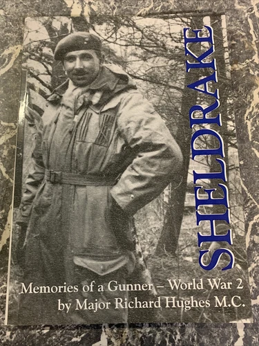 VINTAGE BOOK WAR WW2 PAPERBACK SHELDRAKE MEMORIES OF A GUNNER HUGHES 17