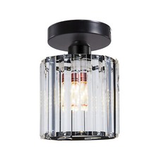 Modern LED Crystal Ceiling Light Chandelier Living Room Hallway Pendant Lamp UK