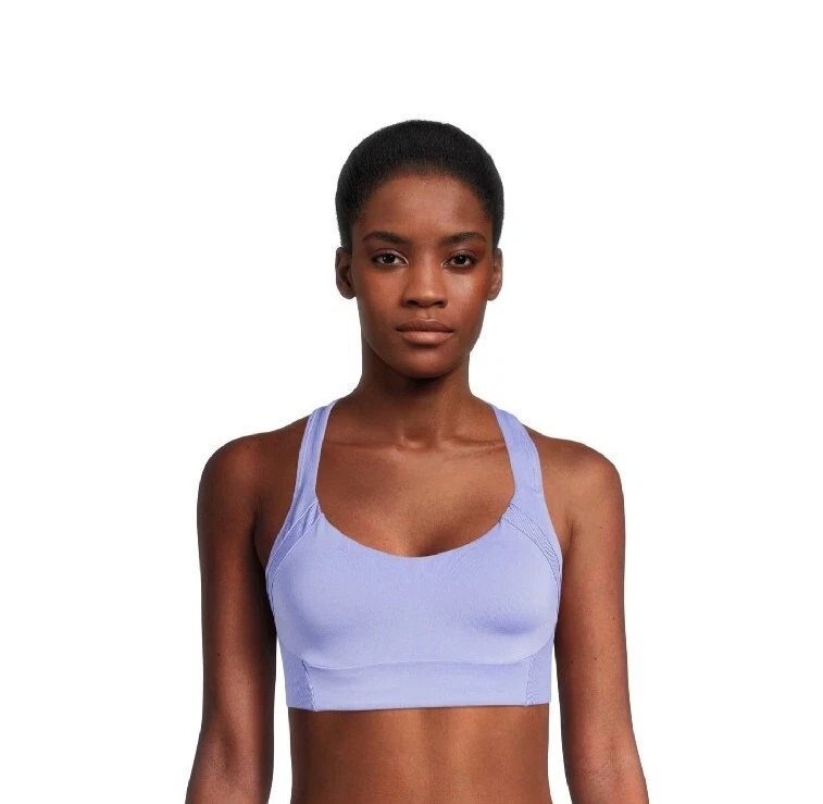 NWT Womans Avia Molded Racer Back Sports Bra in Perfect Peri Size