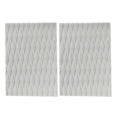 2x ultraleichtes graues EVA Surfboard Traction Tail Pad Wassersportzubehör