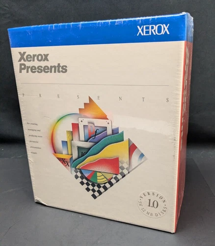Xerox Presents, Ver 1.0, 1989 Presentation Software for IBM PC NEW SEALED VTG