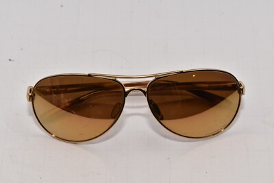 OAKLEY Feedback Polished Gold OO4079-37 59-13-135 Sunglasses Frame Scratches