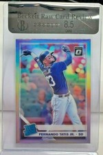 Fernando Tatis Jr. 2019 Panini Donruss Optic Holo RC #84 - BGS/RCR 8.5 - PADRES