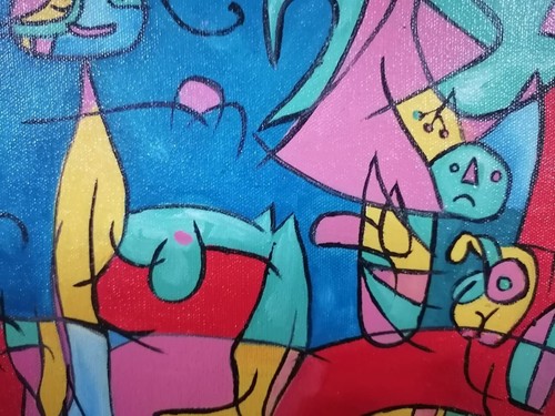 Joan Miro oil painting - Picture 2 of 5