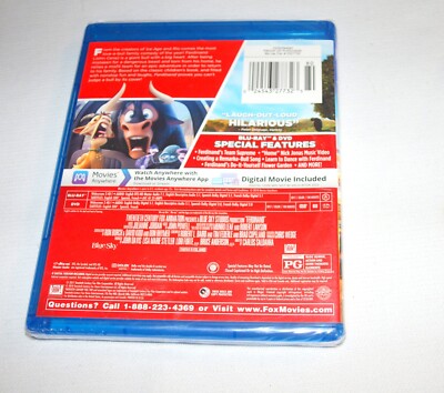 Ferdinand the Bull Blue Sky (Blu-ray Plus DVD Plus Digital 2017) New Sealed