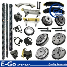 Timing Chain Kit Camshaft Phaser VVT For Cadillac Saab Suzuki CTS SRX 9-3 XL-7