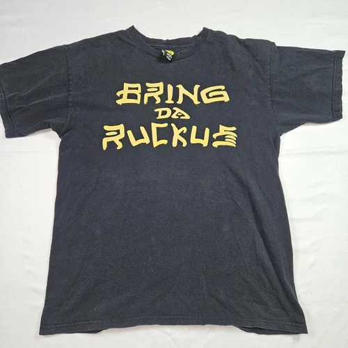 Wu-Tang Clan Rare Vintage BRING THE RUCKUS Rap T-shirt Y2k M Vintage vintage concert t-shirt, vintage, size M, single stitch, B+ condition