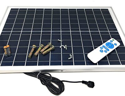 Faretto LED Solare Esterno 500W Con Telecomando – Luce Bianca 6000K 5000lm – Pannello Fotovoltaico E IP67 Impermeabile