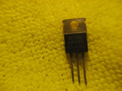 IRF730 N channel Power Mosfet, quantity of 1