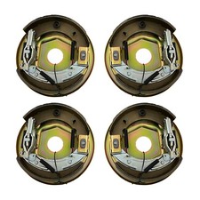 4 x Knott Avonride Style 200x50 Trailer Axle Back Plates Brake Shoe Weld On