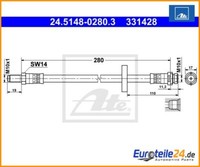 Bremsschlauch Ate 24.5148-0280.3 FüR Ford Mondeo Iii