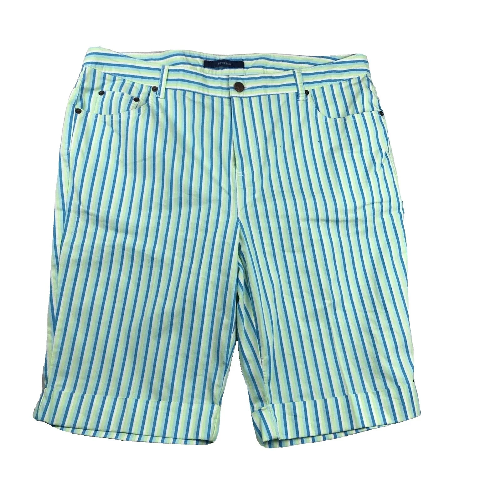 Pantalones cortos de mezcla de algodón Bill Blass para Mujeres