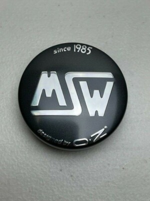 MSW By OZ Since 1985 Gray Snap In Wheel Center Cap XC571FR