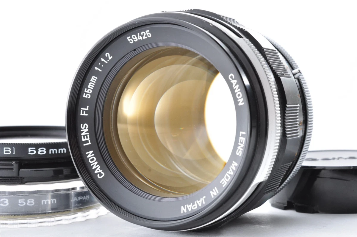 未使用品】 Canon f1.2 55mm FL レンズ(単焦点) - fishtowndistrict.com