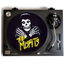 THE MISFITS Turntable Slipmat for Vinyl Records 12" DJ Slip Mat punk rock vinyls