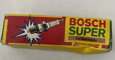 1 original BOSCH W8BC SUPER spark plug NEW in BOX NOS 0241229578 made in Germany