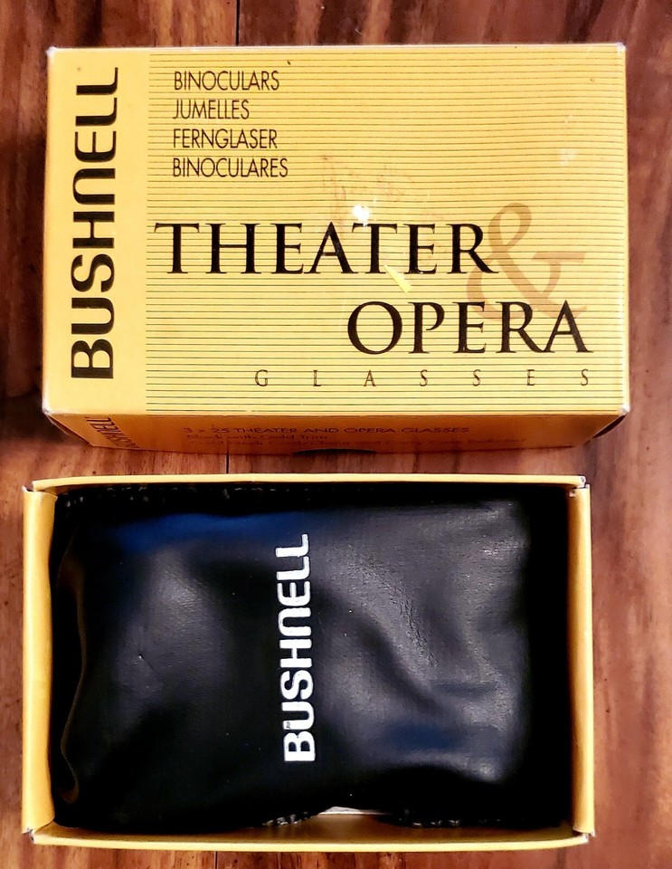 Vintage Masterpiece Collection Encore 3X Brass Theater Opera Glasses