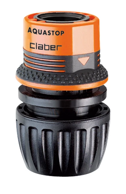 Connettori, morsetti e raccordi Claber per l'irrigazione da giardino