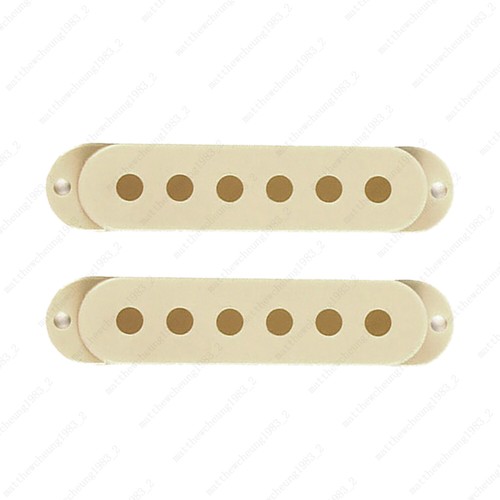 1/2/3Pcs Plastic SSS Single Coil Pickup Covers For Fender SQ Strat multiColors - Picture 34 of 41