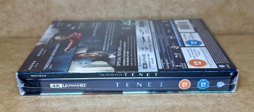 TENET - FIRST EDITION UK (HMV) EXCLUSIVE 4K + BLU RAY SET - NEW & SEALED - Picture 9 of 12