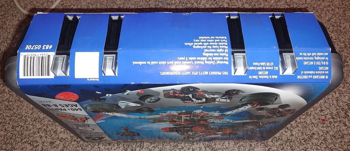 2012 Erector 0570 Super Construction Set 640+ Pieces (New/Sealed