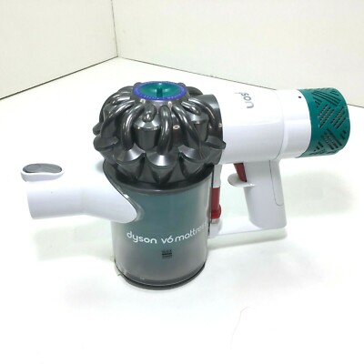 Dyson V6 Mattress Bagless Handheld Vacuum Cleaner White Teal NO