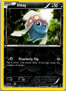 Pokemon XY Breakthrough Inkay Reverse Holo 93/162