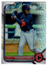 2022 Bowman Chrome Mega Box Prospects Refractor #BCP2 Jhonkensy Noel 1st Bowman