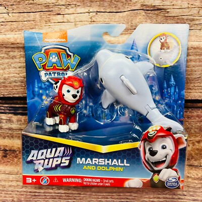 Nickelodeon Paw Patrol Marshall & Dolphin - Aqua Pups