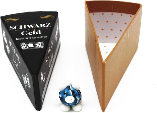Geschenkschachtel SCHWARZGELD Tortenstück Geldgeschenke Geschenkverpackung Geld - Bild 5 von 5