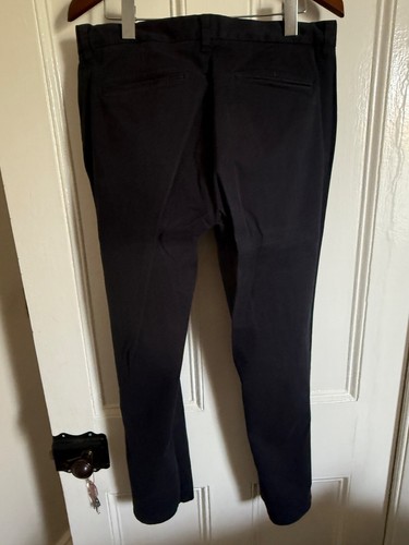 Mens Next Tapered Slim Fit Chinos 34(S) - 34W / 29L - Dark Blue