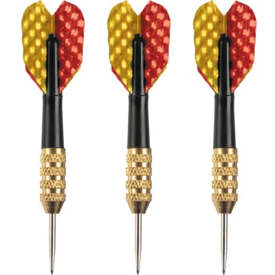 HARROWS DARTS LTD Harrows Dart Mini Fun Steeldarts Brass Messing Steeltip Dartpfeile Set NEU