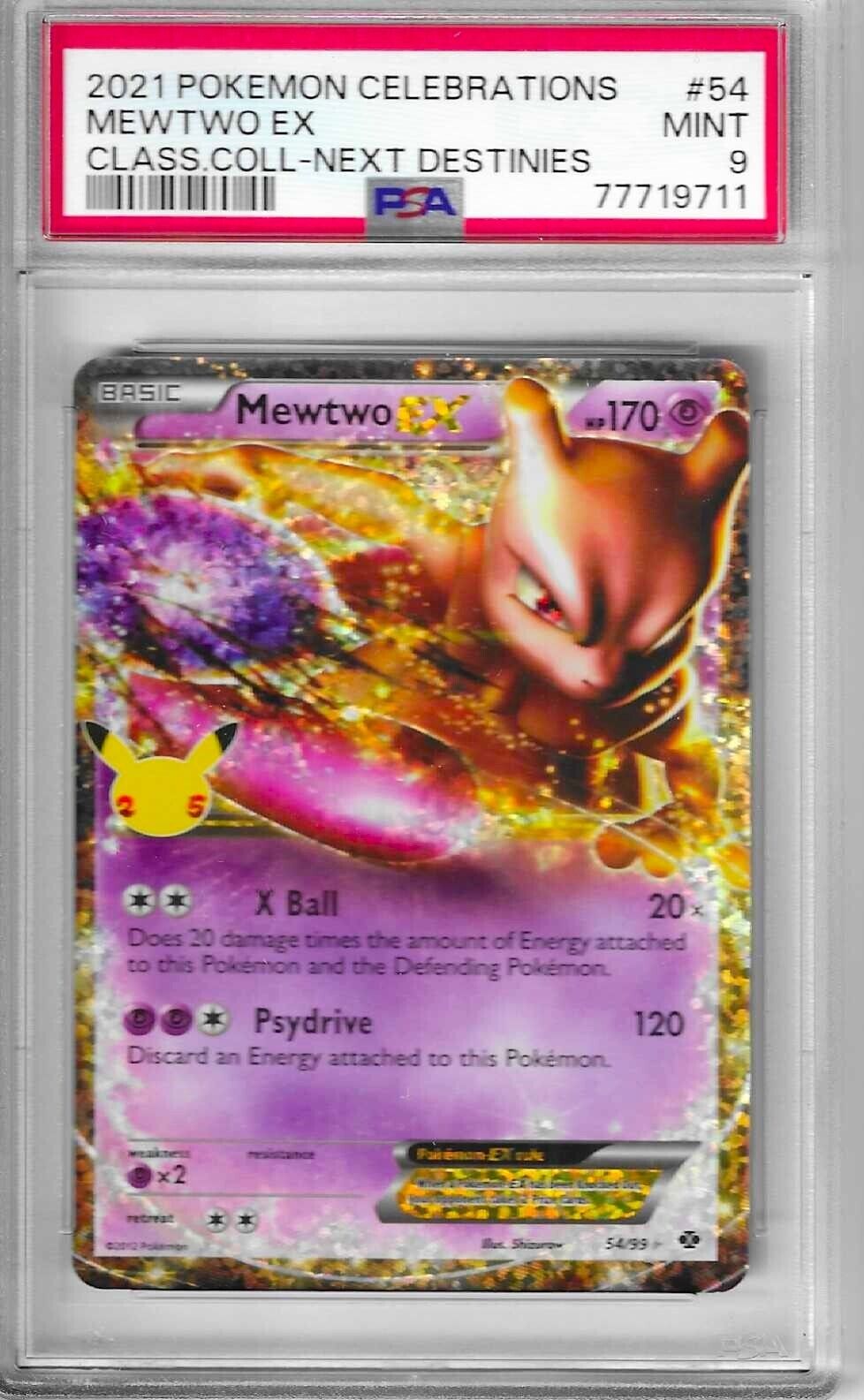 Mew Shiny Gold Secret Rare Celebrations - Pokemon TCG - Mint/NM  Ver.Thailand