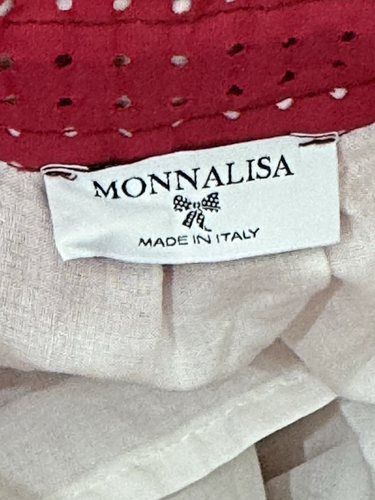 MONNALISA ITALIAN SKIRT PINK FLARE PARTY TULLE RUFFLE CONTRAST GIRLS SIZE 8 - Picture 4 of 11