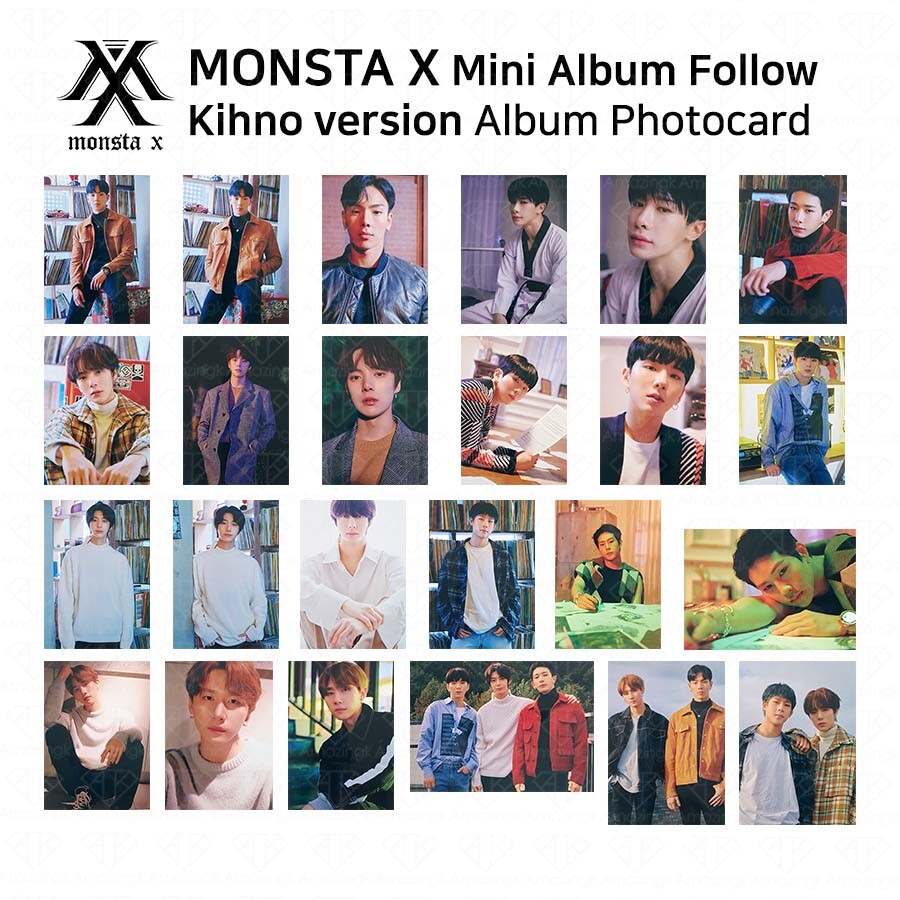 MONSTA X 7thミニアルバム『FOLLOW-FIND YOU』 Amazon.com: Monsta X 'Follow-Find You' 7th Mini Album Random