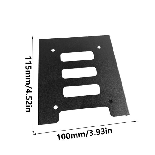 SSD/HDDs Mounting Bracket Kit 2.5" to 3.5" SSD Bays Holder Hard Drive Tray Rack - Photo 8/10