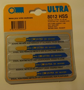 Ultra 8012 Hss 5 Pack Jigsaw Blades Sageblatt Replace Bosch T 118g