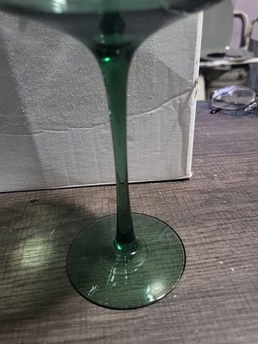 Grünes Weinglas - Bild 4 von 4