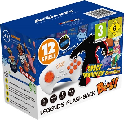 Spielkonsole Millennium Legends Flashback Blast Space Invaders