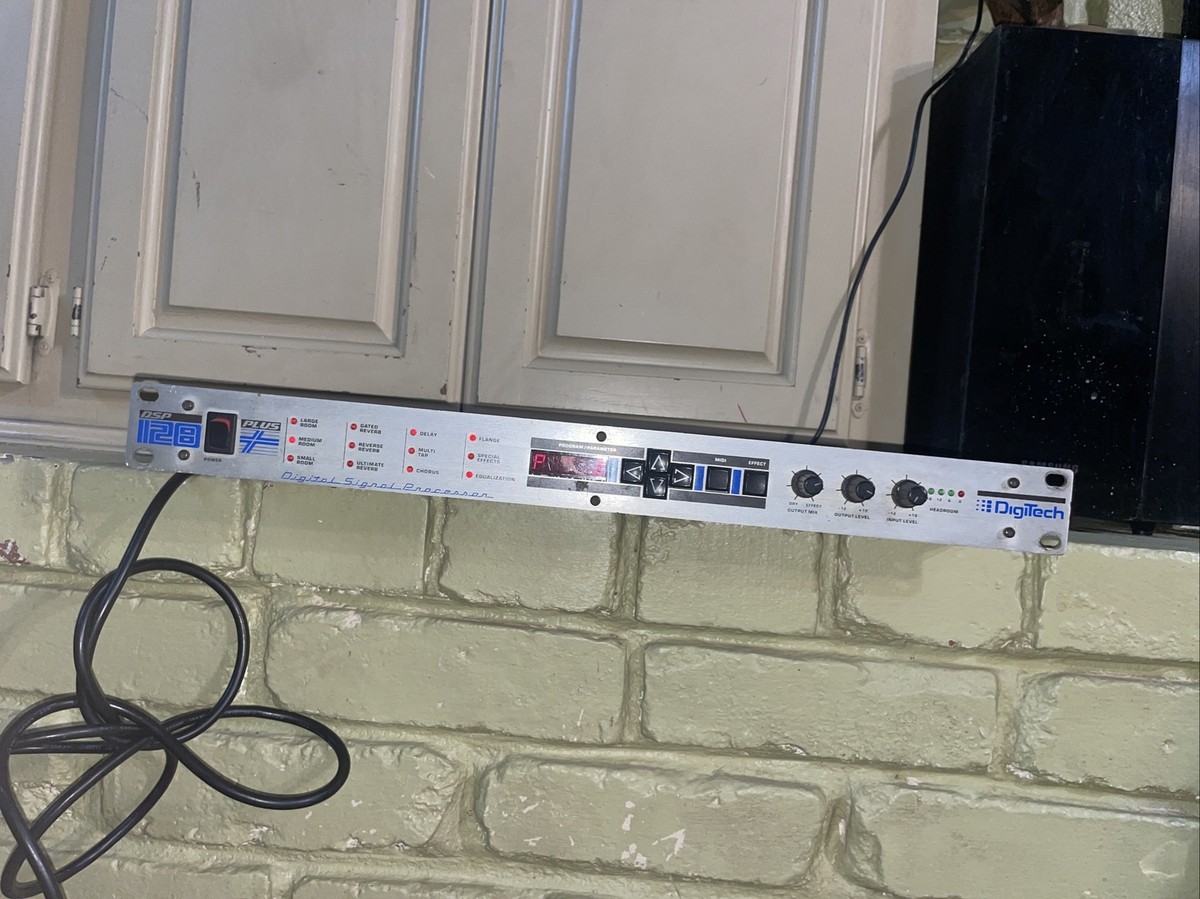 【動作確認済】Digitech DSP128 デジタルシグナルプロセッサ 動作確認済】Digitech DSP128 デジタルシグナルプロセッサ