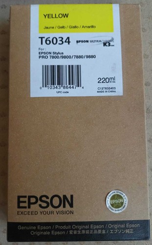 Oryginalny Epson T6031 T6032 T6033 T6034 T6035 T6036 T6037 T6039 T603B T603C - Zdjęcie 7 z 11