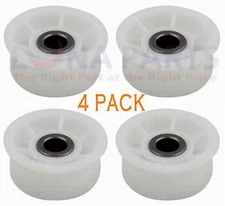 (4 PACK) DC97-07509B Samsung Dryer Idler Pulley Wheel only (Original Version)