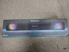 Brookstone - 17.5 Inch - Chromabeat - Sound Bar - Bluetooth - Nib