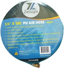 100Ft 14In Pu Polyurethane Air Hose Lightweight Kink Resistant Durable Hose