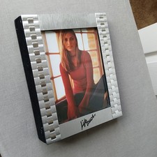 Lifetouch Metal Photo Frame Album black velour 26 pages holds 104 6" x 4" prints