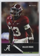 2024 University of Alabama Crimson Tide Parallel Silver Malachi Moore #P-5 0ae