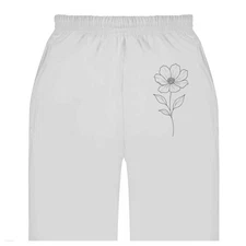 'Flower' Adult Sweatpants / Joggers (JO054093)