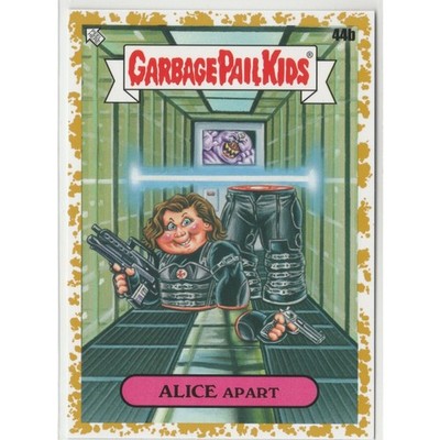 Garbage Pail Kids Gold 03/50 GPK Alice Apart #44b Resident Evil Milla Jovovich