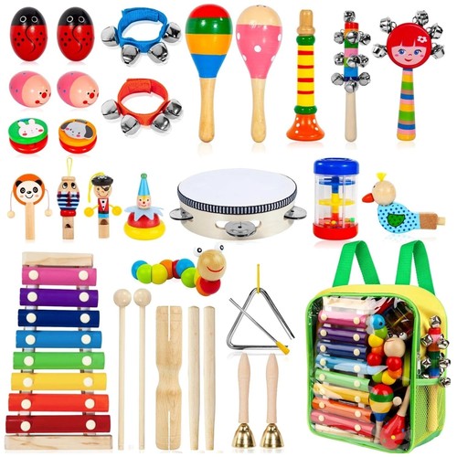Kids Musical Instrument Starter Set